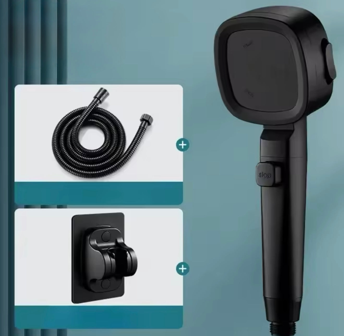 High Pressure 3-Mode Shower Head