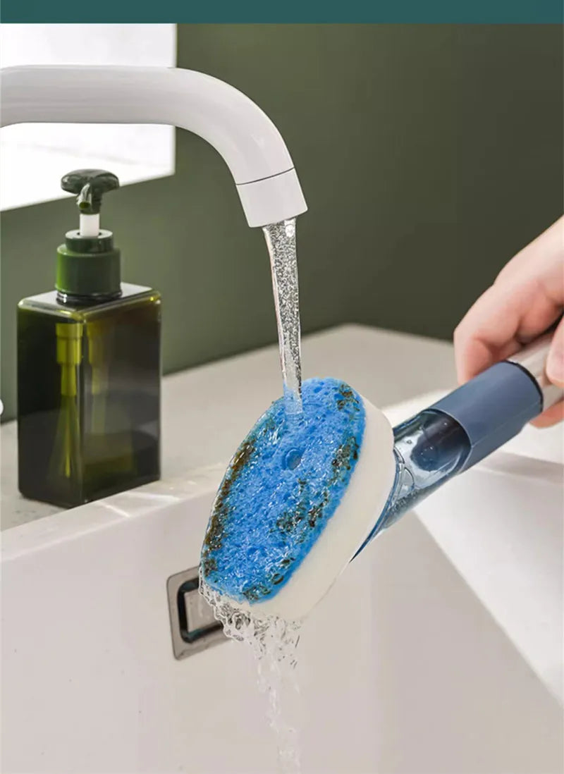 Dish Brush with Soap Dispenser