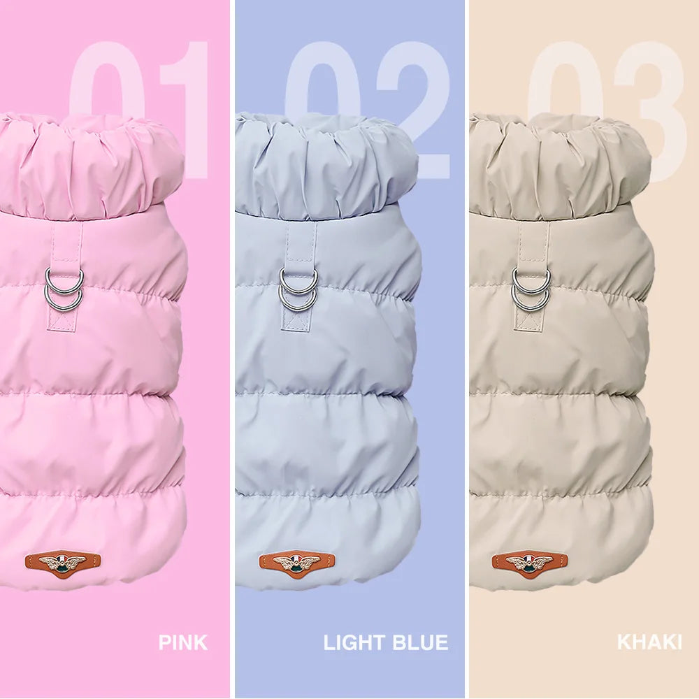 Soft Warm Winter Dog Jacket for Small & Medium Pets