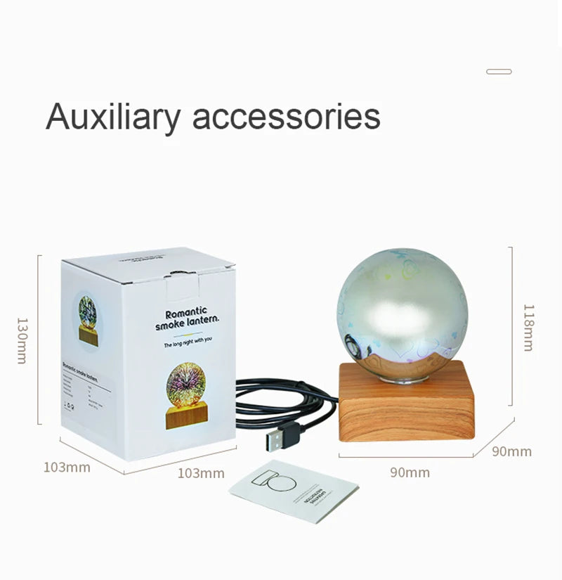 LED 3D Firework Ball Night Light