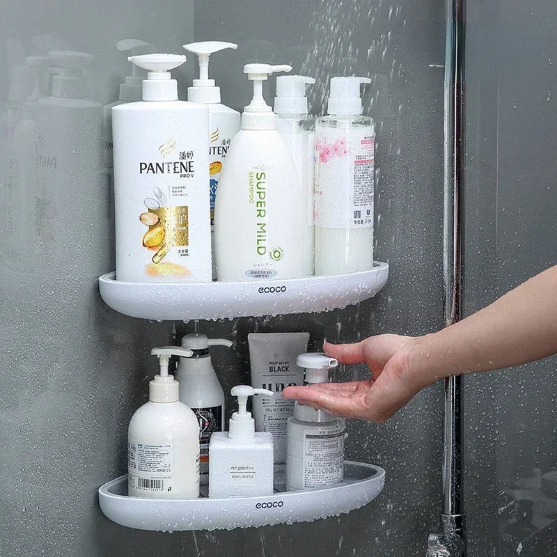 Corner Bathroom Organizer Shelf