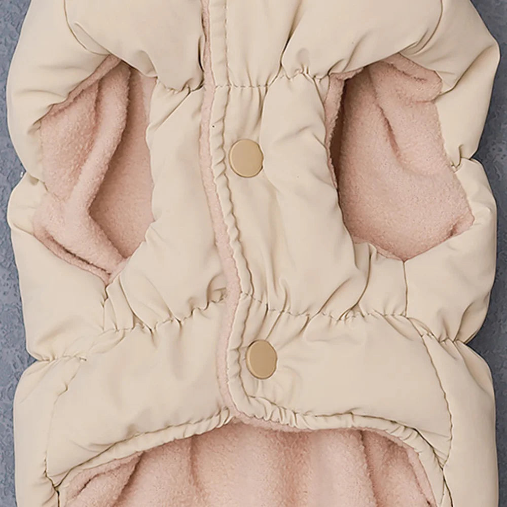 Soft Warm Winter Dog Jacket for Small & Medium Pets