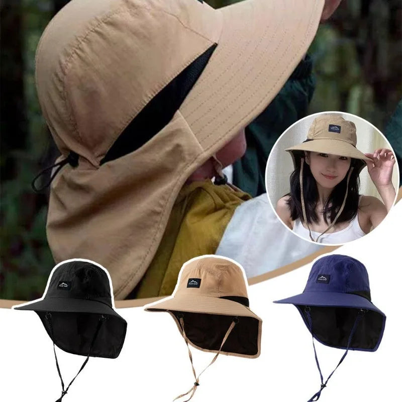 Quick-Dry Sun Cap – UV Protection for Kids & Adults