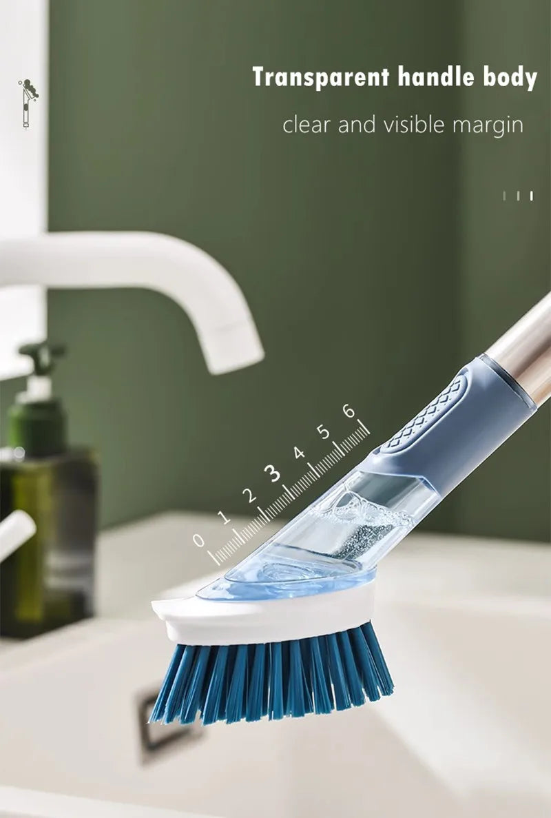 Dish Brush with Soap Dispenser