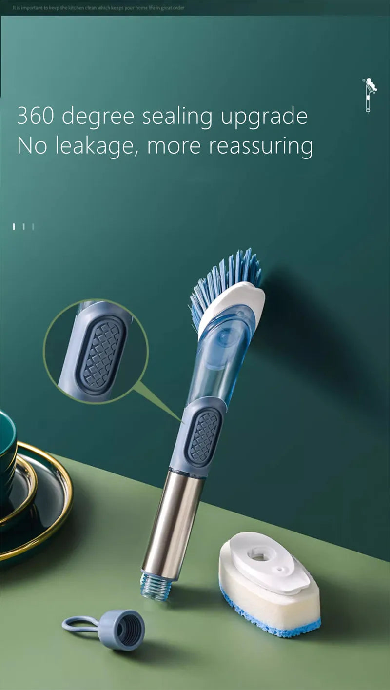 Dish Brush with Soap Dispenser