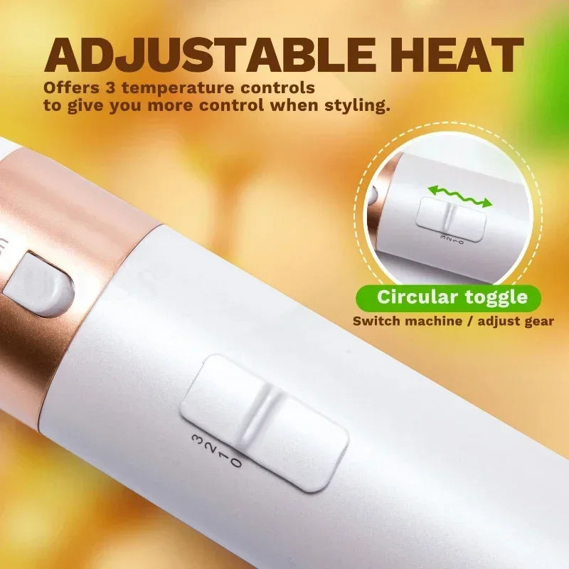5-in-1 Hair Dryer Brush Set – Curl, Straighten, Style Easily