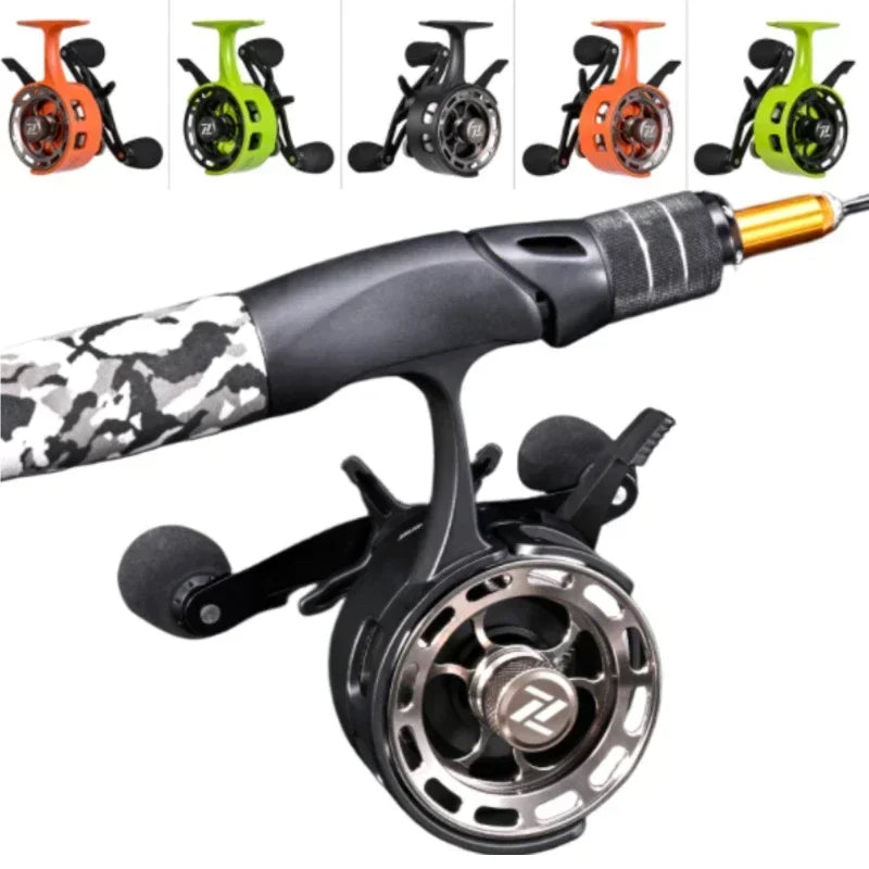 ProCatch™ Ice Fishing Reel – 3+1 Bearings, Aluminum Spool