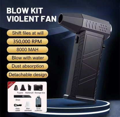 350,000RPM Turbo Air Blower – Ultra Power for Cleaning & Drying